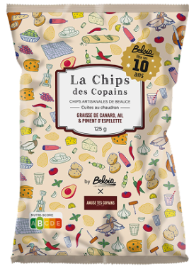 Belsia -Chips Herbes de Provence et Tomate 150g 2