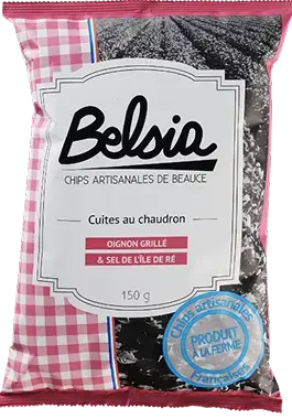 Belsia -Chips Oignon Grille 150g
