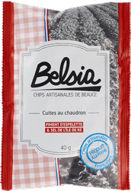 Belsia -Chips Piments Espelette 40g