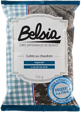 Belsia -Chips Roquefort 150g 2