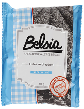 Belsia -Chips Sel de ile de Re 40g