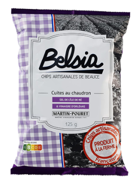 Belsia -Chips Vinaigre de Champagne Ardenne 150g 1